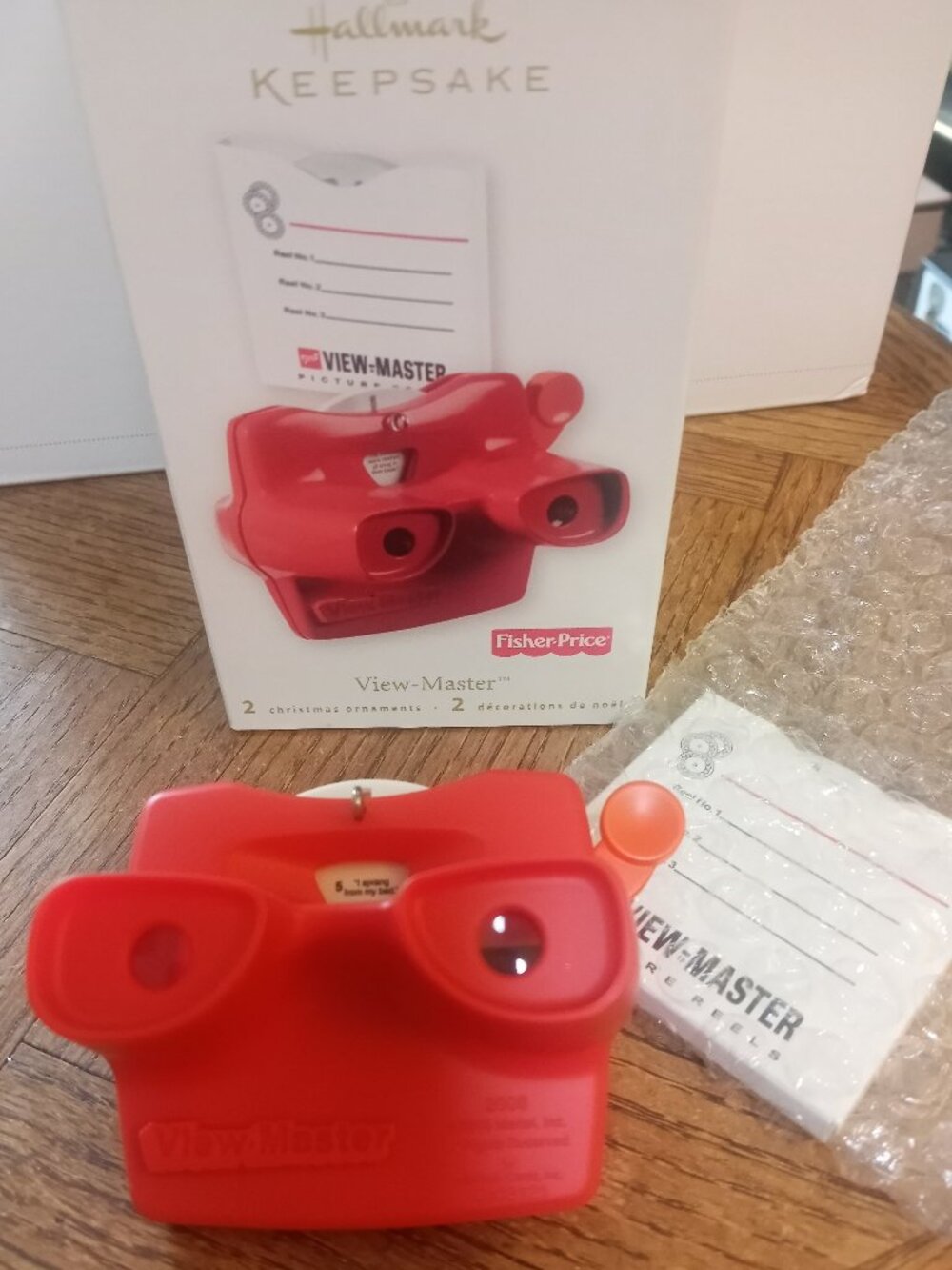 Hallmark keepsake View-Master - Fisher Price Ornament 2008